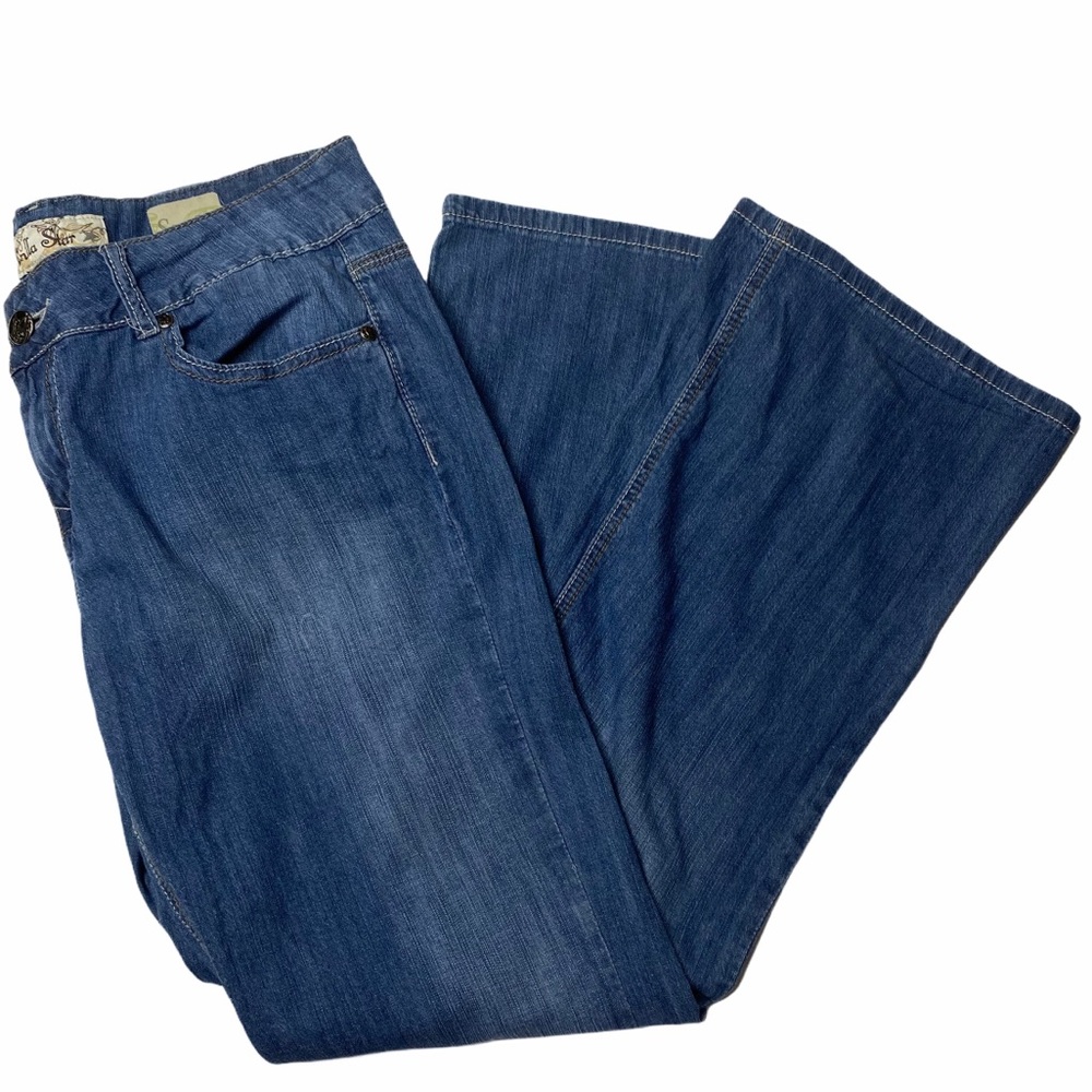 Vanilla Star Bootcut Jeans Light/Med Wash Size 17